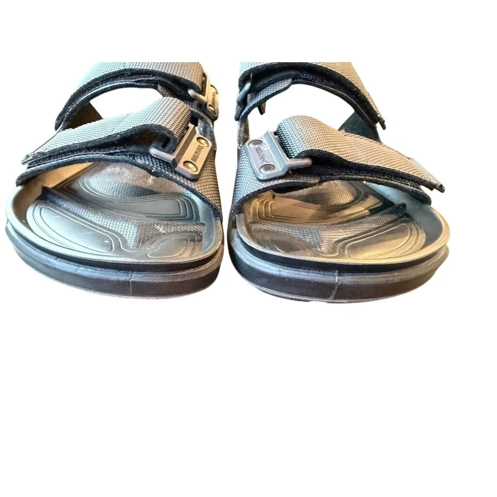 Birkenstock Atacama Sandals EU 42 US M9-9.5 W 11-11.5 Black Gray Trail  Slides